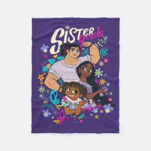 Encanto   Sister Goals Fleece Blanket