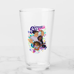 Encanto Sister Goals Glass