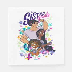 Encanto Sister Goals Napkin
