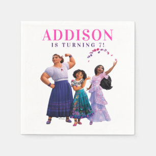 Encanto Sisters Birthday Napkins