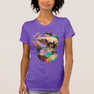 Encanto Sisters Sister Goals Floral Graphic T-Shirt