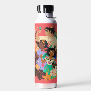 Encanto Sisters Sister Goals Floral Graphic Water Bottle