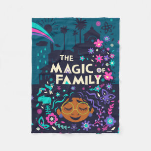 Encanto The Magic of Family Fleece Blanket