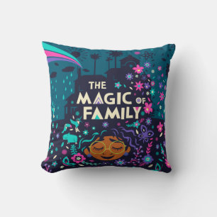 Encanto The Magic of Family Throw Pillow