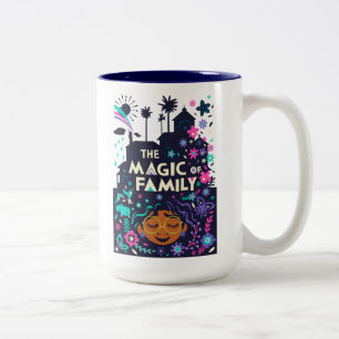 Encanto   The Magic of Family Two-Tone Coffee Mug