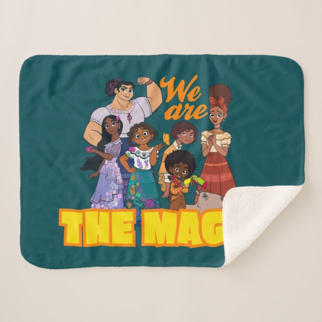 Encanto | We are the Magic Sherpa Blanket (Front (Horizontal))