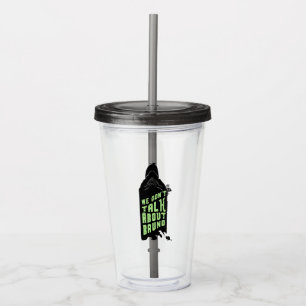 Encanto "We Don't Talk About Bruno" Silhouette Acrylic Tumbler