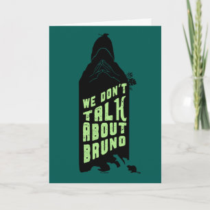 Encanto   "We Don't Talk About Bruno" Silhouette Card