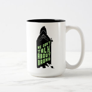 Encanto "We Don't Talk About Bruno" Silhouette Two-Tone Coffee Mug