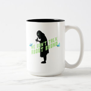 Encanto   "We Don't Talk About Bruno" Typography Two-Tone Coffee Mug