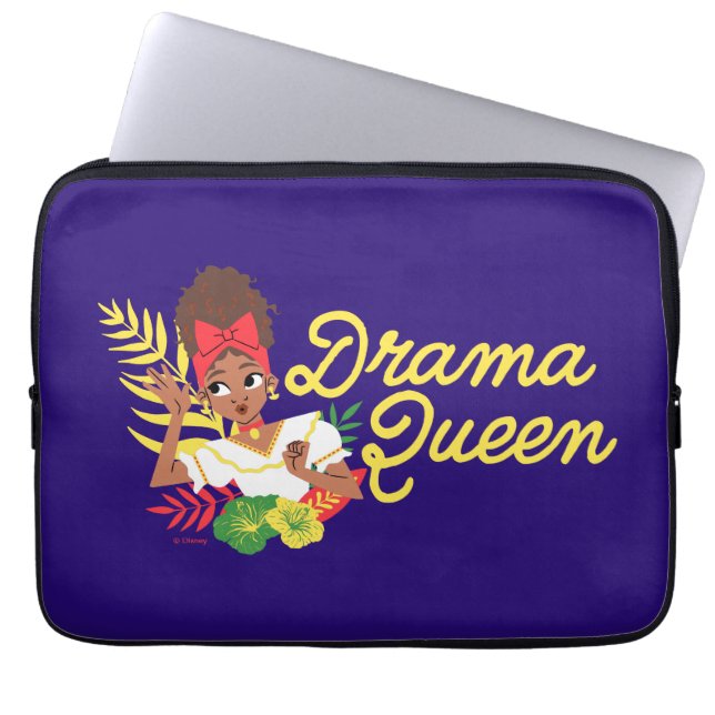 Encanto's Dolores | Drama Queen Laptop Sleeve (Front)