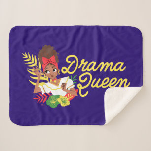 Encanto's Dolores Drama Queen Sherpa Blanket