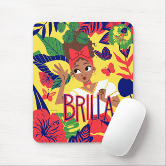 Encanto's Dolores | Floral Graphic Mouse Pad