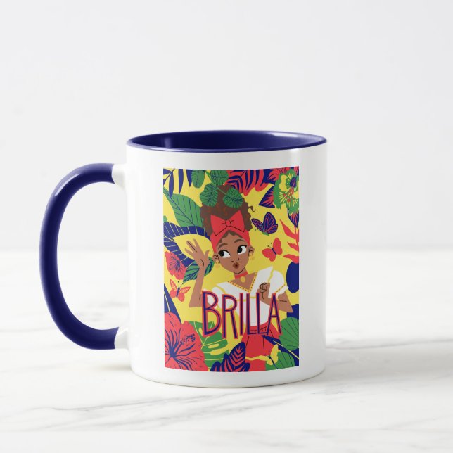 Encanto's Dolores | Floral Graphic Mug (Left)