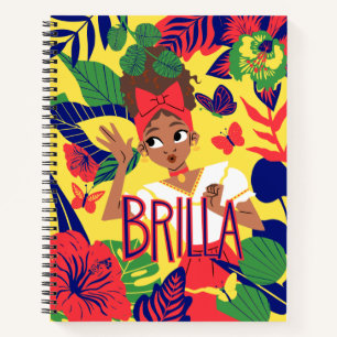 Encanto's Dolores Floral Graphic Notebook