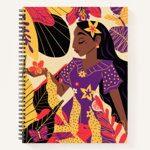 Encanto's Isabela Floral Graphic Notebook
