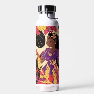 Encanto's Isabela   Floral Graphic Water Bottle