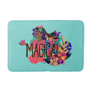 Encanto's Isabella   Magical Floral Graphic Bath Mat