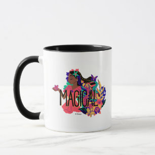 Encanto's Isabella   Magical Floral Graphic Mug
