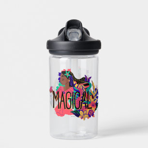 Encanto's Isabella   Magical Floral Graphic Water Bottle