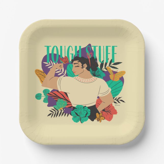 Encanto's Luisa | Tuff Stuff Paper Plate (Front)