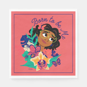 Encanto's Mirabel   Born to be Me Floral Graphic Napkin