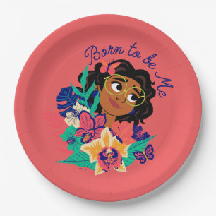 Encanto's Mirabel   Born to be Me Floral Graphic Paper Plate
