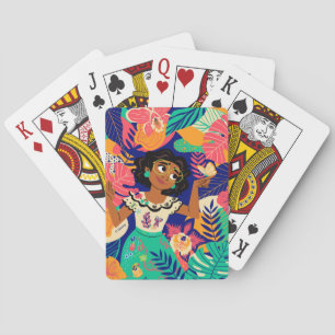 Encanto's Mirabel Floral Graphic Playing Cards