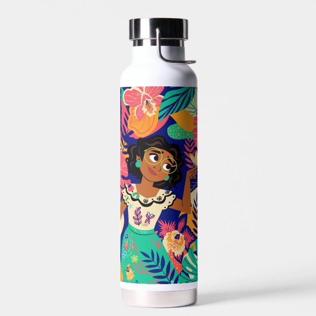 Encanto's Mirabel | Floral Graphic Water Bottle (Left)