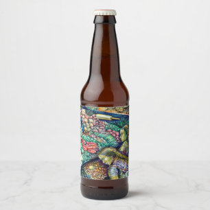 Enceladus Beer Bottle Label
