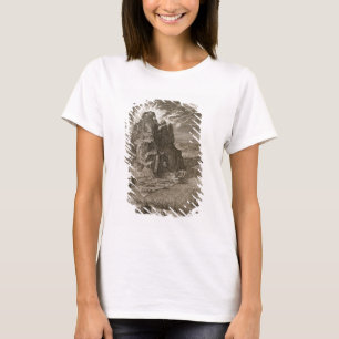Enceladus Buried Underneath Mount Etna, 1731 (engr T-Shirt