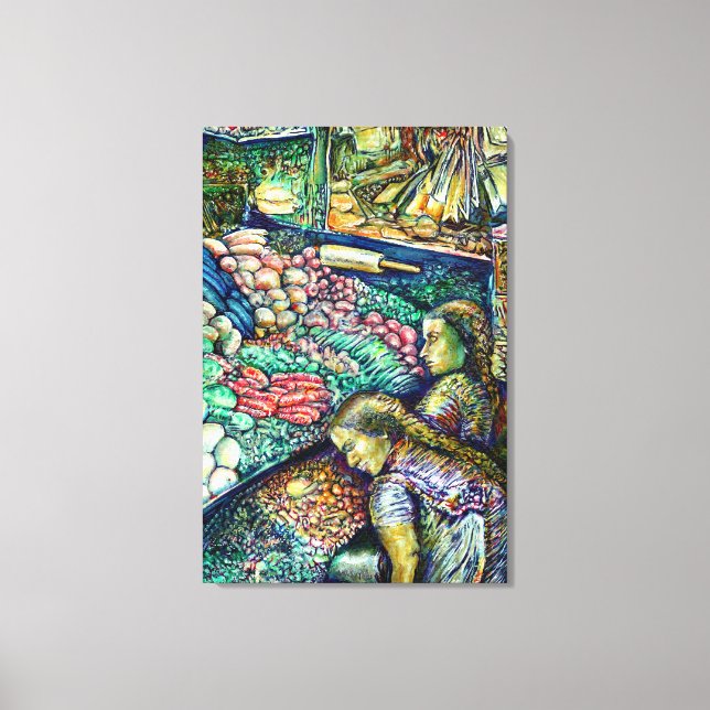 Enceladus Canvas Print (Front)