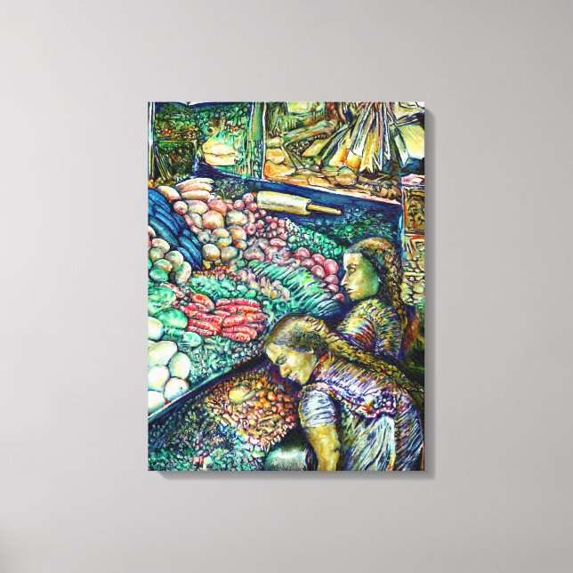 Enceladus Canvas Print (Front)