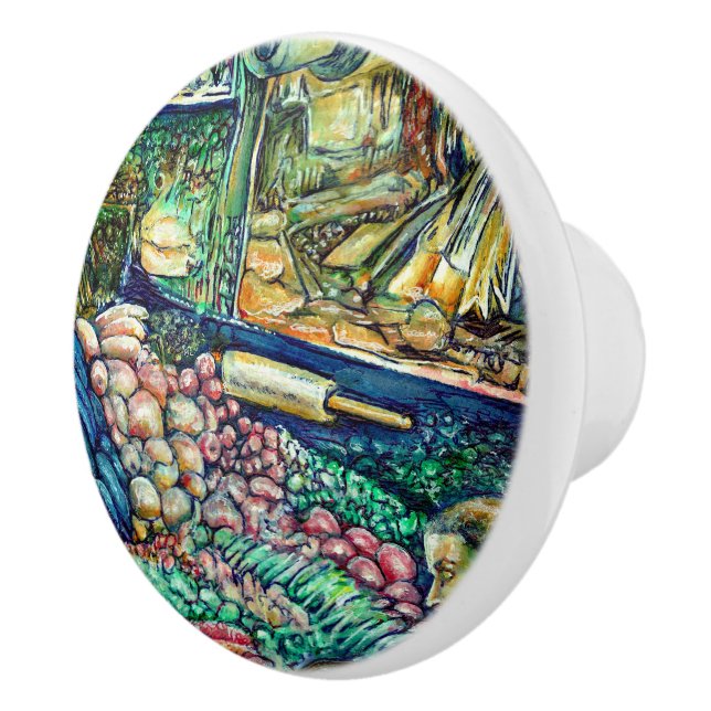 Enceladus Ceramic Knob (Right)