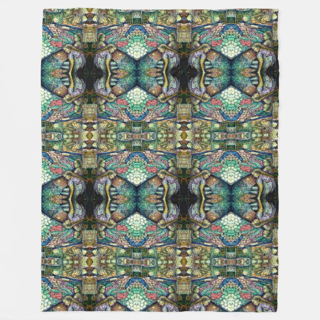Enceladus Fleece Blanket (Front)