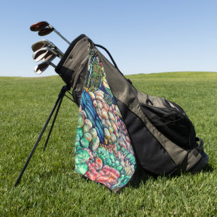 Enceladus Golf Towel