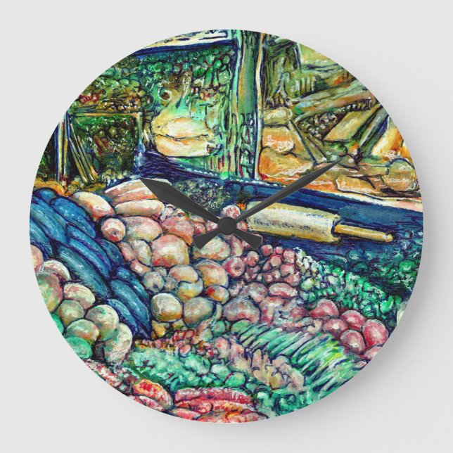 Enceladus Large Clock (Front)