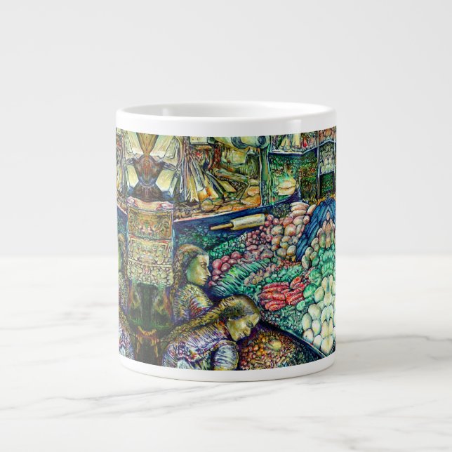 Enceladus Large Coffee Mug (Front)