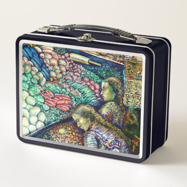 Enceladus Metal Lunch Box (Front)
