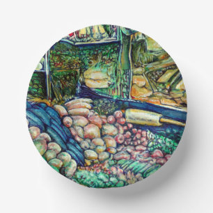 Enceladus Paper Plate