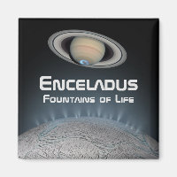 Enceladus Saturn Moon Fountains of Life