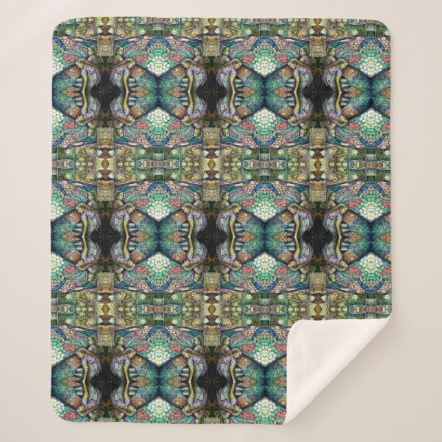 Enceladus Sherpa Blanket (Front)