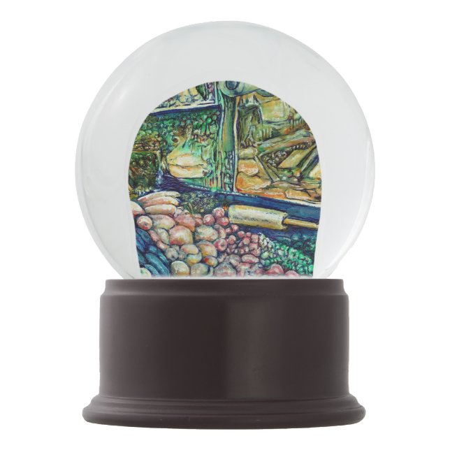 Enceladus Snow Globe (Front)