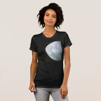 Enceladus t-shirt, Women's dark, fitted T-Shirt