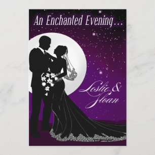 Enchanté même le faire-part de mariage de nuit
