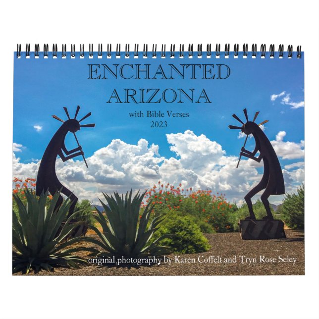 Enchanted Arizona Scenic Photography Bible Verses Calendar (Cover)