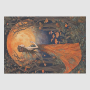Enchanted Autumn Fairy Decoupage Paper