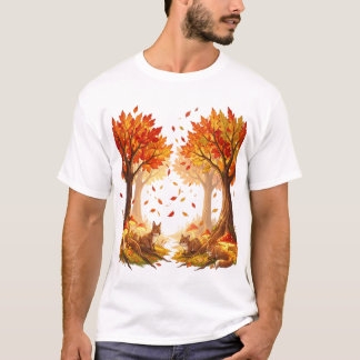 Enchanted Autumn Forest T-Shirt