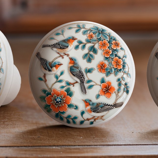 Enchanted Aviary Ceramic Knob Pull (Creator Uploaded)