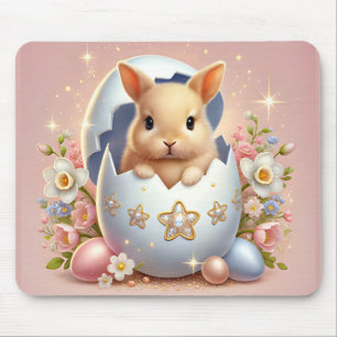 Enchanted Baby Bunny Mouse Pad